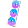 NZXT F360 RGB Core 120mm ARGB 3 vnt. rinkinys, baltas