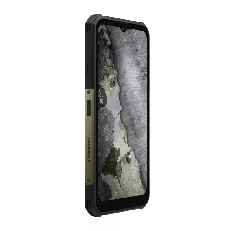 Patvarus išmanusis telefonas MYPHONE Hammer Construction 2 5G Military Edition Dual SIM vandeniui atsparus