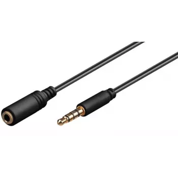 Microconnect IPOD001B garso kabelis 1,5 m 3,5 mm juodas