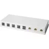 LOGILINK- Keystone Surface Mount Box 8 prievadų UTP, balta, tuščia (NK4035)