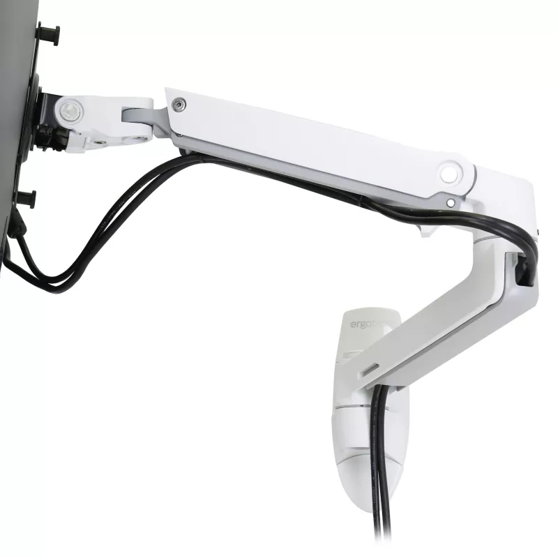 Ergotron LX Series sieninė monitoriaus ranka, balta, 11.3 kg talpa, 20–34 coliai