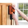 Orbitalinis šlifuoklis Juoda & Decker KA320EKA-QS, 240 W, 91 x 189 mm padas, 2 mm orbita
