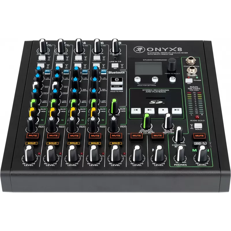 Mackie Onyx 8 - Analoginis maišytuvas su USB