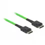 DeLOCK 85214 SAS laidas 1 m Juodas SFF-8611 SFF-8611