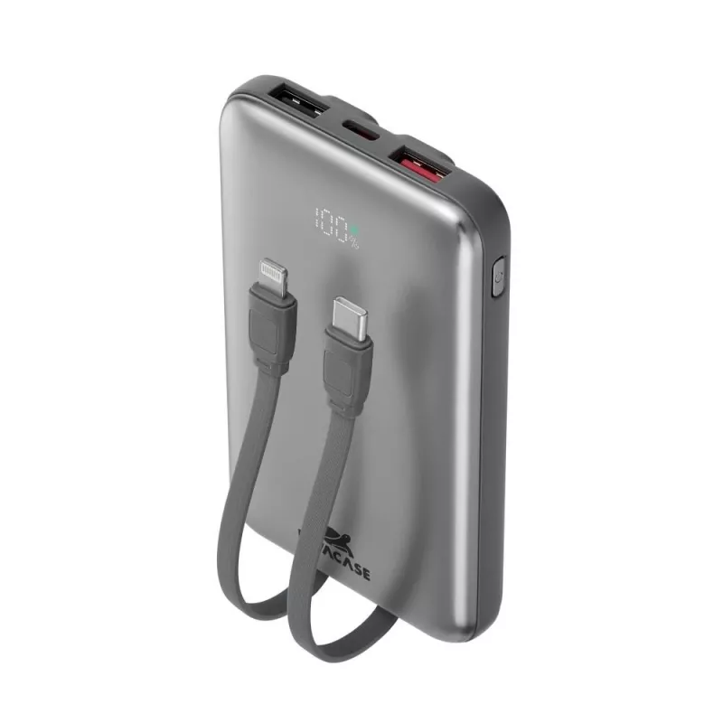 Išorinė baterija USB 10000MAH/VA2611 Rivacase