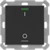 MDT BE-TAL55T106.B1 KNX mygtukas Light 55 1f RGBW temperatūros jutiklis juodas matinis perjungimas 1 (BE-TAL55T106.B1)