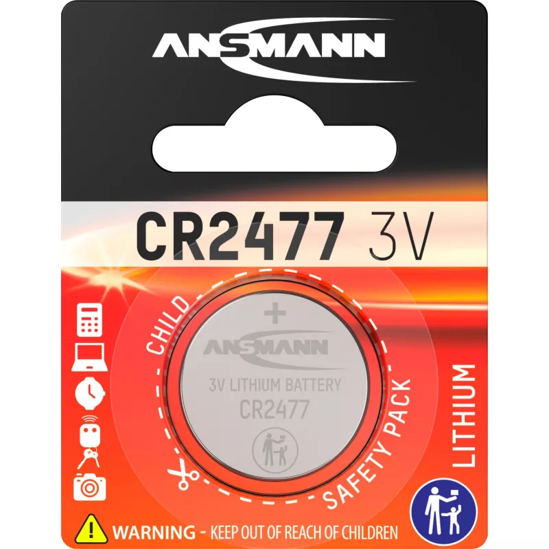 Vienkartinė baterija Ansmann CR2477