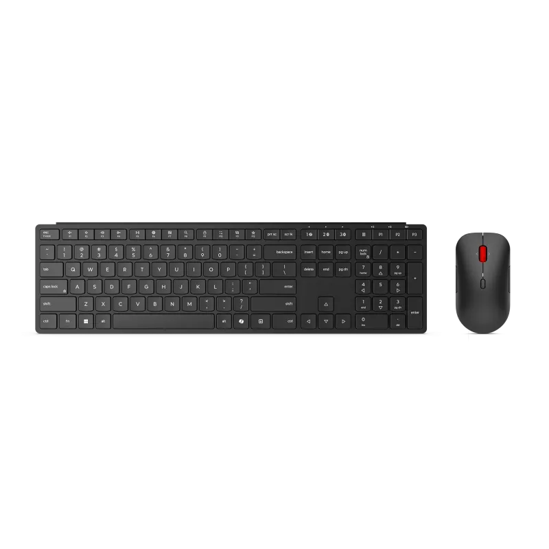 Lenovo | „Multi-Mode Pro 6000“ | Klaviatūros ir pelės rinkinys | Belaidis | Pridedama pelė | Estiška | „Bluetooth“ | „Eclipse Juoda“