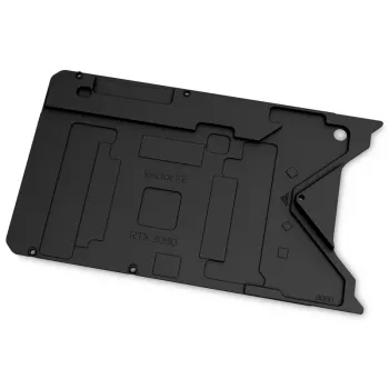 Backplate EK Water Blocks Quantum Vector FE RTX 3090 Ti Aliuminio Juoda