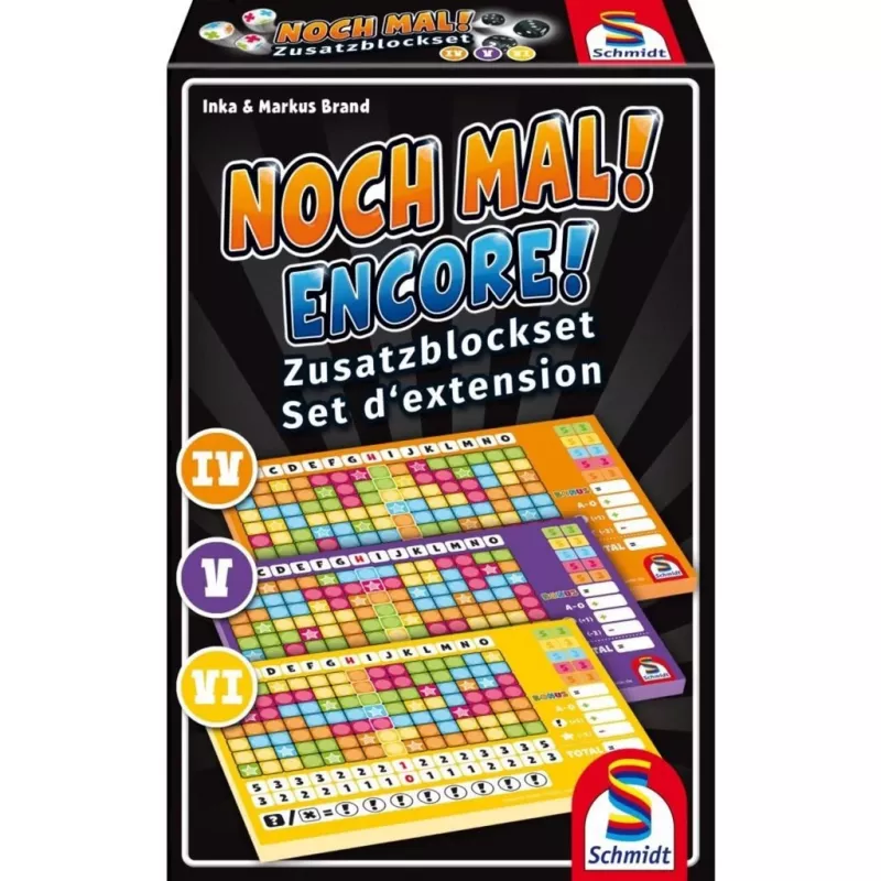 Noch Mal Zusatzblock, kauliukų žaidimas
