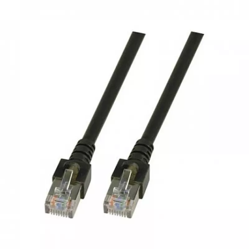 EFB-Elektronik RJ45 komutacinis kabelis Cat.5e SF/UTP PVC CCA juodas 3m Gamintojas: EFB Elektronik (K5456.3)