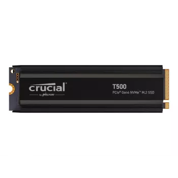 SSD diskas Crucial T500 2TB M.2 NVMe PCIe 4.0 7400/7000 su radiatoriumi