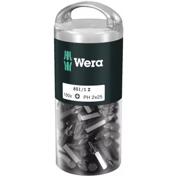 Wera 851/1 Z DIY 100 SiS atsuktuvų antgalis 100 vnt.