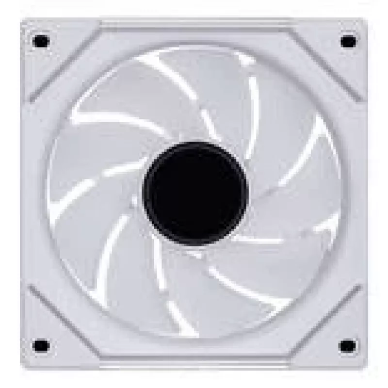 Kompiuterio korpuso ventiliatorius Lian Li Uni Fan 12RSLIN3W 120 mm Baltas, 12 V, 0,2–2100 RPM, 2,66 mmH2O, FDB