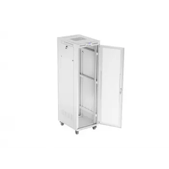 LANBERG FF01-6842-23SL 42U 600x800 mm tinklinėmis priekinėmis ir galinėmis durelėmis stovo spinta