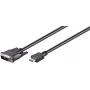 Goobay | DVI-D/HDMI laidas, nikeliuotas | 50580 | DVI-D kištukas Single-Link (18+1 kaištis) | HDMI kištukas (A tipo) | 2 m