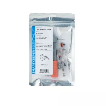 SmartKeeper NC03PKOR 5 x LAN kabelių užraktai su 1 užrakto raktu Basic oranžiniai SLSART-0081 SLSART0081 (SLSART-0081)