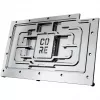 Backplate Alphacore Core Aliuminis Chromas Varis Juoda 148,5x201,4x34,4 mm