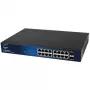 ALLNET 18 prievadų gigabitinis PoE komutatorius ALL-SG8018P — 16 PoE prievadų + 2 aukštynkryptės jungtys, gigabitinis eternetas