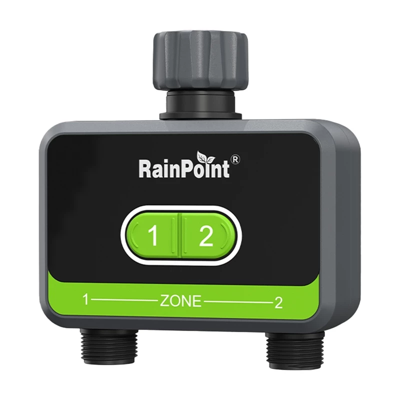 Laistymo valdiklis RainPoint HTV210B 2 zonų su programėlės valdymu (modelis HTV210B)