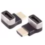 HDMI adapteris Microconnect HDM19F19MA2-8KU juodas, paauksuoti kontaktai