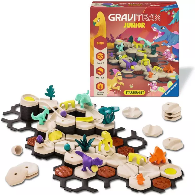 Ravensburger GraviTrax Junior Dino Starter Set L 24586
