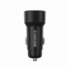 CANYON automobilinis kroviklis OnDrive 24 24W 2xUSB-A juodas