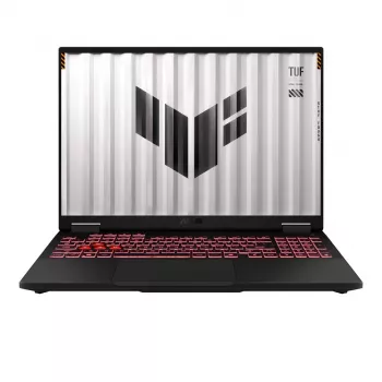 Nešiojamasis kompiuteris ASUS TUF Gaming A16 FA608 16 colių — AMD Ryzen 7 260 (8c/16t, iki 5,1 GHz), 16 GB DDR5, 512 GB PCIe 4.0 SSD, NVIDIA GeForce RTX 5070 8 GB