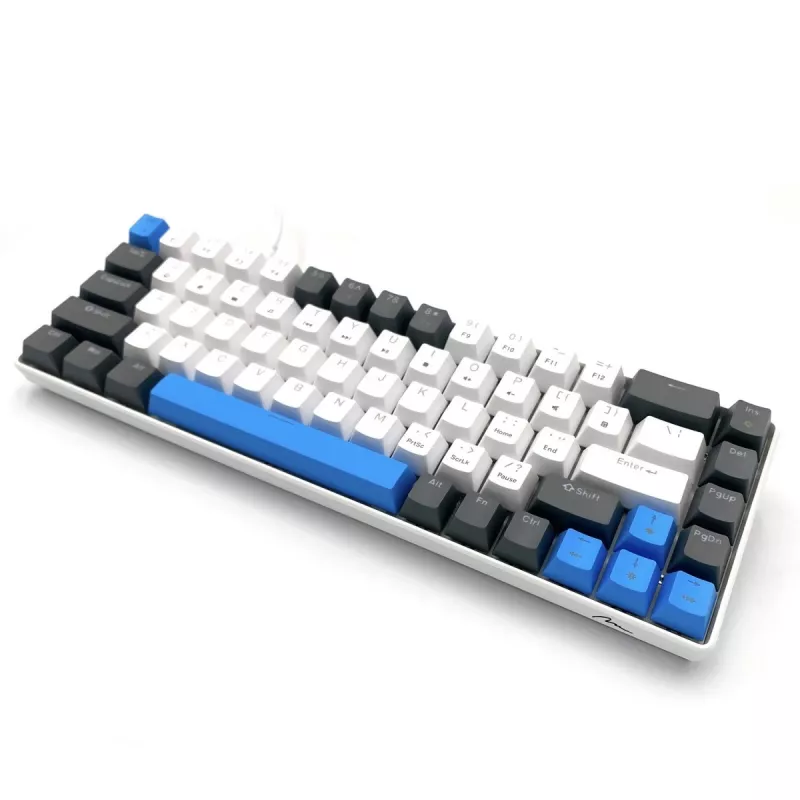 Mechaninė klaviatūra MEDIA-TECH MT1259 Red Core MX60, 60% formato, CHERRY MX Red jungikliai, RGB apšvietimas, USB, aukšto profilio klavišai