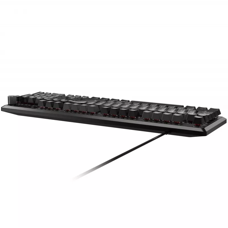 “Corsair K70 CORE RGB” klaviatūra, žaidimams, USB, QWERTZ, vokiečių k., pilka