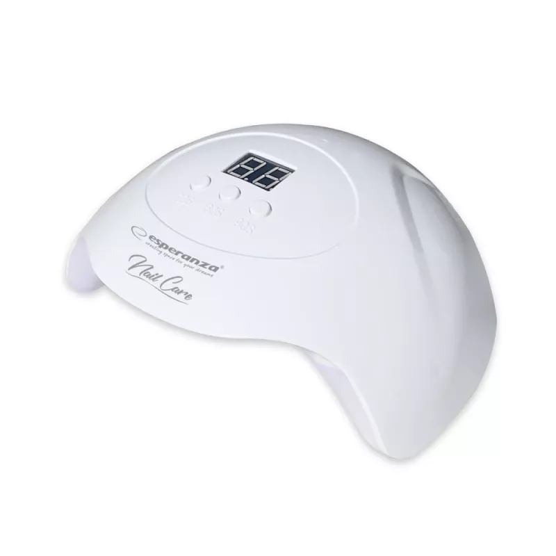 Nagų džiovyklė ESPERANZA EBN010 36W UV+LED, 15 lempų, balta, įmontuotas ekranas, judesio jutiklis