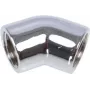 Alphacool HF L formos jungtis 45° G1/4 vid. sr. į G1/4 vid. sr. - chromuota (17190)