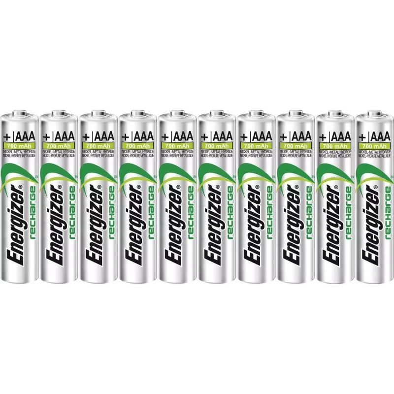 Energizer Micro (AAA) baterija NiMH Power Plus HR03 700 mAh 1.2 V 10 vnt. (E300626400)