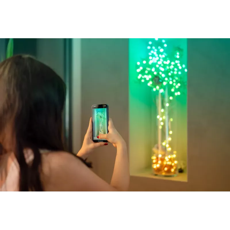 Išmanioji dekoratyvinė lemputė Twinkly Strings USB-C Pearls Wi-Fi/Bluetooth Multicolour