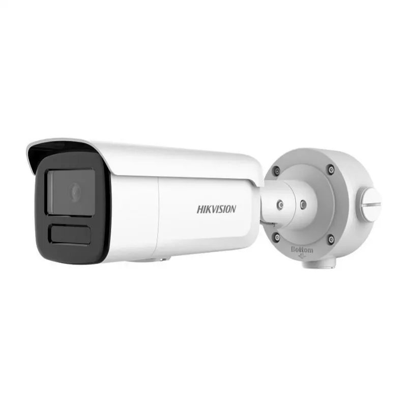 Bullet IP kamera Hikvision DS-2CD3T86G2-4ISY 2.8mm — bokštelio tipo lauko 8MP SMART su IR ir PoE