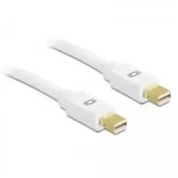 DeLOCK - DisplayPort kabelis - Mini DisplayPort (kištukas) - Mini DisplayPort (kištukas) - 2,0 m - Baltas - skirtas Apple MacBook, MacBook Air, MacBook Pro (82795)