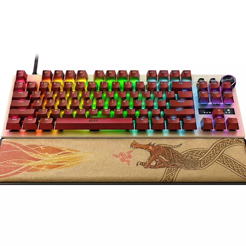 Razer Huntsman V3 Pro Tenkeyless | Žaidimų klaviatūra | Laidinė | US | Counter-Strike 2 leidimas | USB Type-C | Razer Analog Optical Switch Gen-2