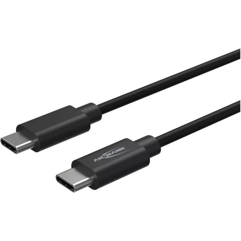 Ansmann 1700-0122 USB kabelis juodas