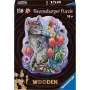 Medinė dėlionė Spring Cat (150 dalių)