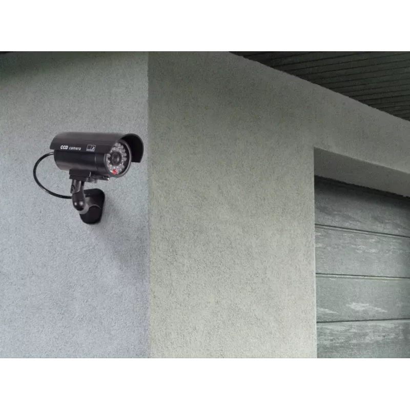 CEE Camera imitacinė kamera IR9000 B IR LED – apsaugos kameros imitacija su IR LED