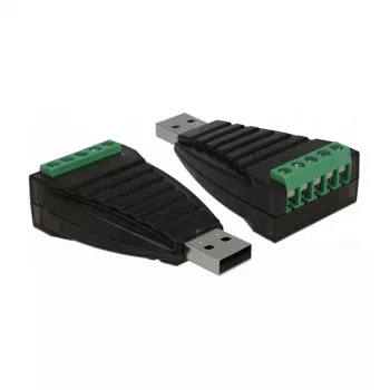 DeLOCK 87738 USB Type-A į RS-422/485 nuoseklusis keitiklis