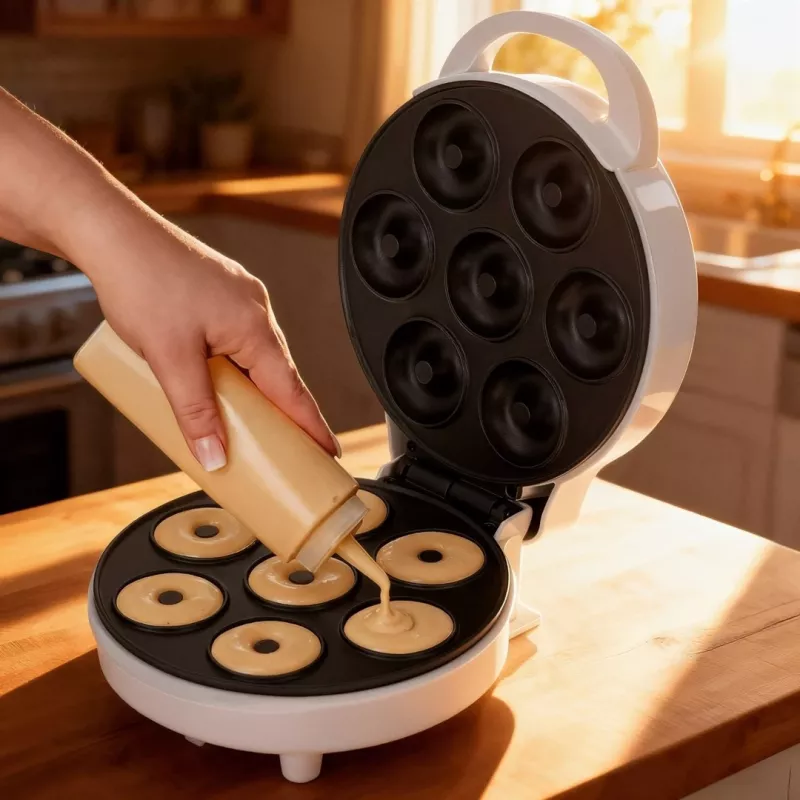 Adler spurgų keptuvė | AD 3075 | Spurgų keptuvė | 1500 W