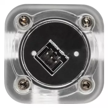 Srauto matuoklis Barrow SLFV2-RGB B — ARGB srauto jutiklis, juodas
