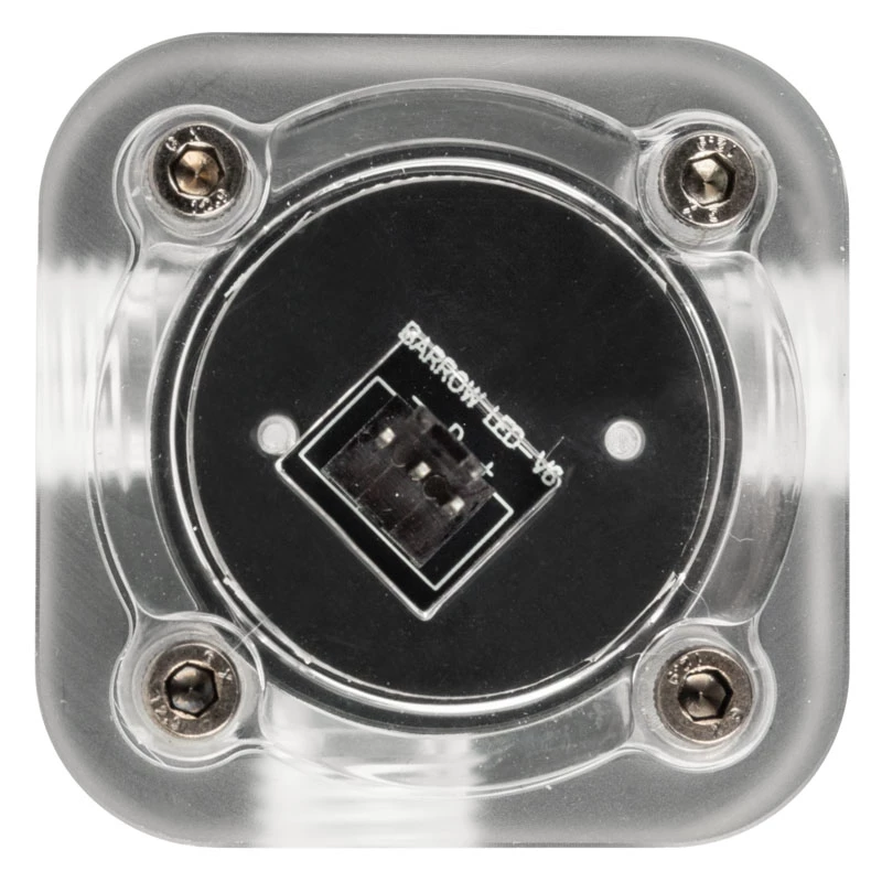 Srauto matuoklis Barrow SLFV2-RGB B — ARGB srauto jutiklis, juodas