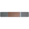 Garso juosta KLIPSCH Flexus CORE 100 — 2.1 kanalai, 100 W, įmontuotas žemų dažnių garsiakalbis, pilka/riešutmedžio