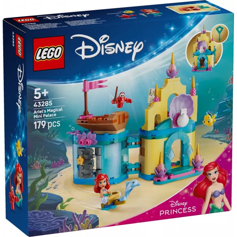 Blocks Disney 43285 Arielės stebuklingi mini rūmai