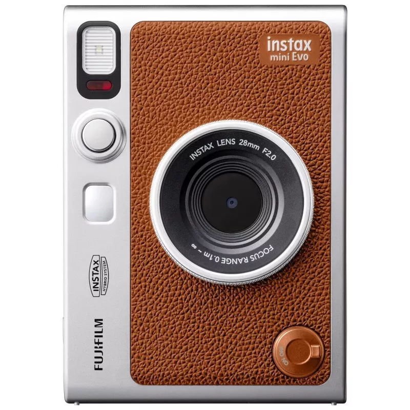Fotoaparatas Instax mini EVO rudas