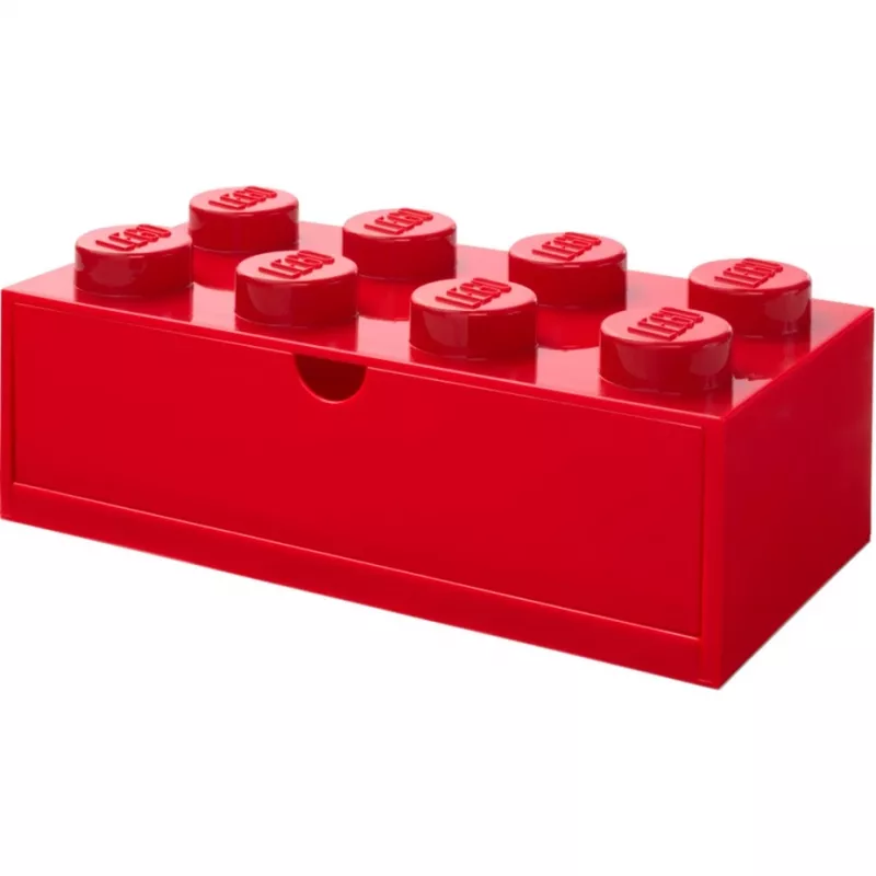Stalčius stalui LEGO 8, LEGO prekės ženklas, raudonas