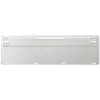 Belaidė klaviatūra CLEVETURA CLVX 1 Touch-On-Keys AI — ANSI US Mac išdėstymas, žirkliniai jungikliai, aliuminio korpusas, interaktyvus RGB