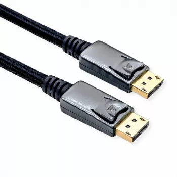 DisplayPort laidas ROLINE 11.04.5868 3 m Juodas Sidabrinis